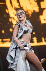 RITA ORA Performs at Isle of Wight Festival 2026 at Seaclose Park in Newport 06/20/2026