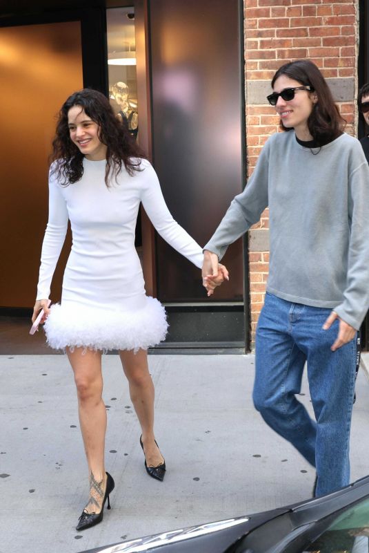 ROSALIA and LOLI BAHIA Leaves Their Hotel in New York City 06/17/2026
