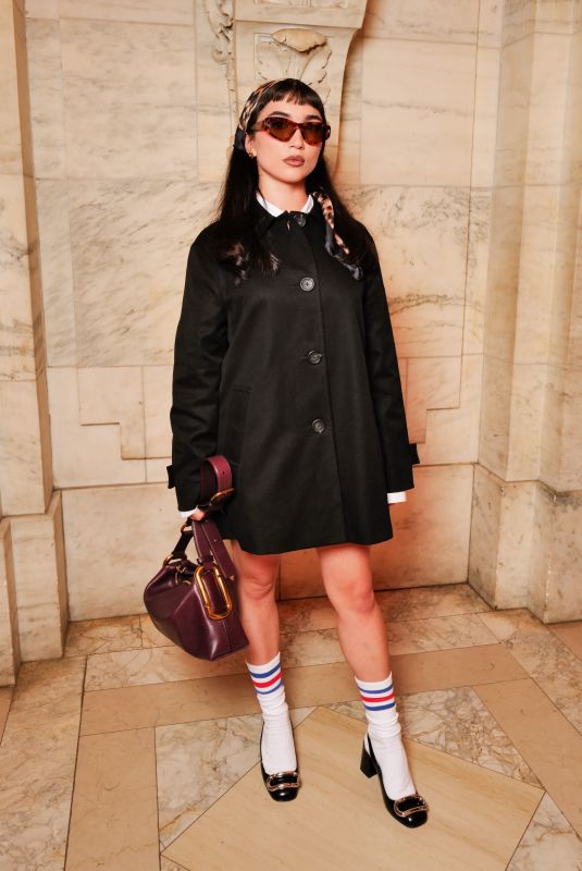 ROWAN BLANCHARD at Marc Jacobs Spring 2027 Runway Show at New York Public Library in New York City 06/29/2026