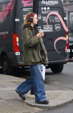 SADIE SINK Out and About at Portobello Road in London 06/04/2026
