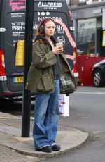 SADIE SINK Out and About at Portobello Road in London 06/04/2026