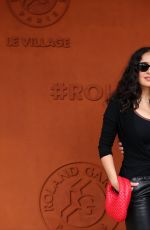 SALMA HAYEK at 2026 French Open at Roland Garros in Paris 05/31/2026