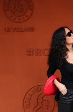 SALMA HAYEK at 2026 French Open at Roland Garros in Paris 05/31/2026