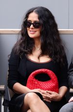 SALMA HAYEK at 2026 French Open at Roland Garros in Paris 05/31/2026