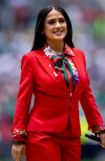 SALMA HAYEK at FIFA World Cup Game USA vs Paraguay at SoFi Stadium in Inglewood 06/13/2026