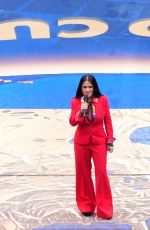 SALMA HAYEK at FIFA World Cup Game USA vs Paraguay at SoFi Stadium in Inglewood 06/13/2026