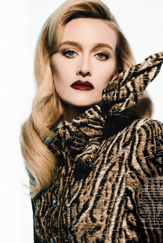 SARAH PIDGEON in W Magazine, Summer 2026