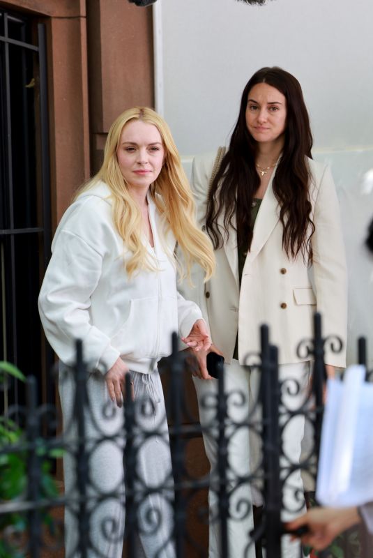 SHAILENE WOODLEY and LINDSAY LOHAN Filming Count My Lies in Brooklyn 06/08/2026