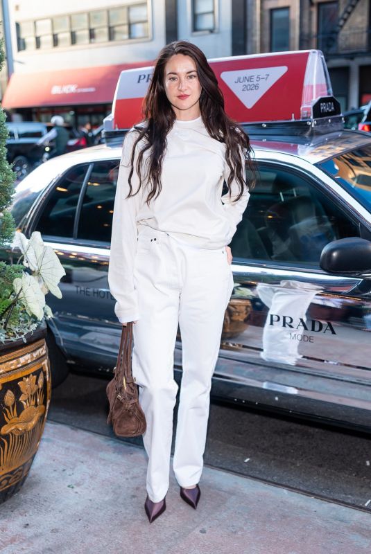 SHAILENE WOODLEY at Prada Mode at Chelsea Hotel in New York City 06/03/2026