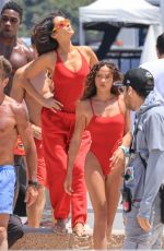 SHAY MITCHELL and BROOKS NADER Filming Baywatch Reboot in Los Angeles 06/03/2026