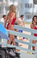 SHAY MITCHELL and HASSIE HARRISON in Swimsuits on the Set of Baywatch Reboot in Los Angeles 06/22/2026
