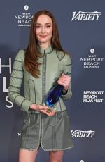 SOPHIE TURNER at Newport Beach Film Festival UK & IE Honours 2026 at Raffles in London 02/19/2026