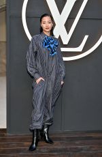 SUZU HIROSE at Louis Vuitton Cruise 2026 Photocall at Palais Des Papes in Avignon 05/22/2025