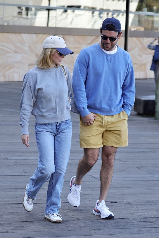 SYDNEY SWEENEY and Scooter Braun Out on a Romantic Walk at Sydney Harbour Foreshore 06/20/2026
