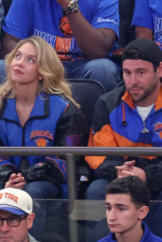 SYDNEY SWEENEY at New York Knicks vs. San Antonio Spurs Game 4 of NBA Finals in New York City 06/10/2026