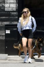 SYDNEY SWEENEY Out with Her Dog in Los Angeles 06/01/2026