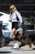 SYDNEY SWEENEY Out with Her Dog in Los Angeles 06/01/2026
