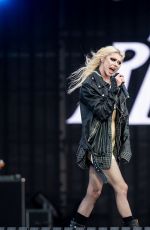 TAYLOR MOMSEN Performs at Rock in Rio Lisboa on Mundo Stage in Lisbon 06/21/2026