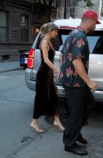 TAYLOR SWIFT and Travis Kelce Out for Dinner in Manhattan 06/13/2026