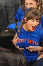 TAYLOR SWIFT at San Antonio Spurs vs New York Knicks Game in New York City 06/10/2026