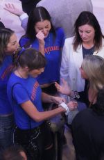 TAYLOR SWIFT at San Antonio Spurs vs New York Knicks Game in New York City 06/10/2026