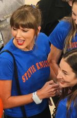 TAYLOR SWIFT at San Antonio Spurs vs New York Knicks Game in New York City 06/10/2026