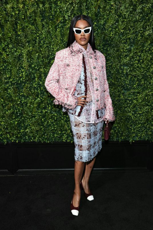 TEYANA TAYLOR at at CHANEL Tribeca Festival Artists Dinner in New York City 06/08/2026