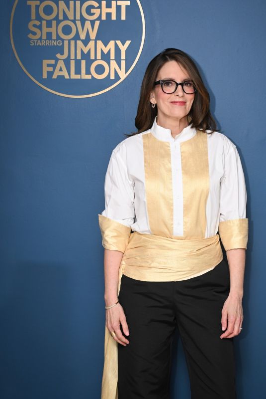 TINA FEY at Tonight Show Starring Jimmy Fallon 06/01/2026