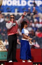 TYLA Performs at Opening Ceremony Before USA/Paraguay 2026 FIFA World Cup Match in Los Angeles 06/12/2026