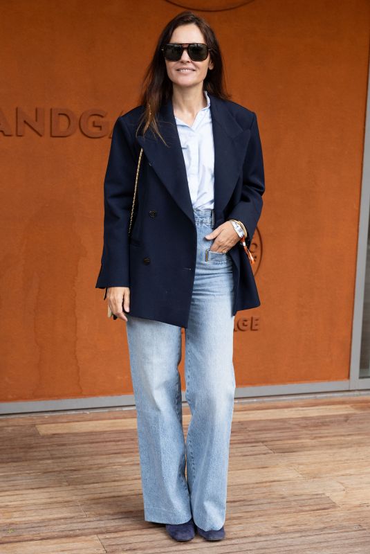 VIRGINIE LEDOYEN at 2026 French Open at Roland Garros in Paris 06/05/2026