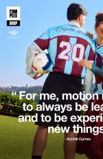 XOCHITL GOMEZ for Bank of America/Complex FIFA World Cup 2026 Soccer Jerseys Campaign, June 2026