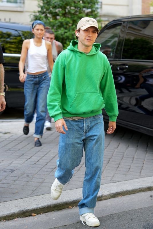 ZENDAYA and Tom Holland Arrives at Their Hotel in Paris 06/24/2026