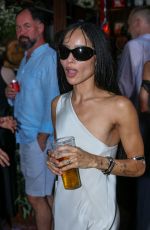 ZOE KRAVITZ at Jessica McCormack