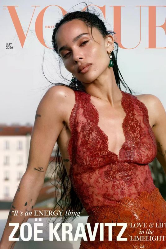 ZOE KRAVITZ for British Vogue, July 2026