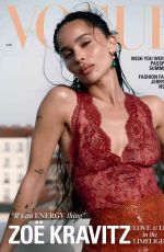 ZOE KRAVITZ in British Vogue, July 2026