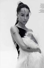ZOE KRAVITZ in British Vogue, July 2026