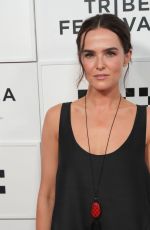 ZOEY DEUTCH at Gail Daughtry And The Celebrity Sex Pass Premiere at BMCC Theater in New York City. 06/10/2026