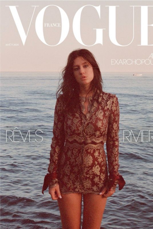 ADELE EXARCHOPOULOS for Vogue France, August 2026