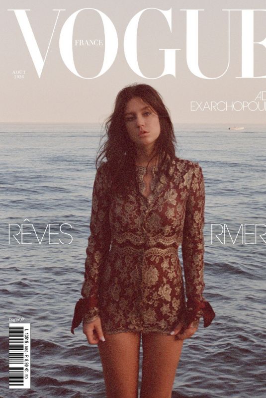 ADELE EXARCHOPOULOS in Vogue France, August 2026