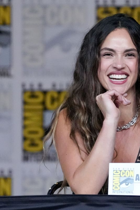 ADRIA ARJONA at Onslaught Panel at 2026 Comic-Con International in San Diego 07/23/2026