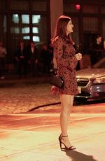 ALEXANDRA DADDARIO on the Set of Escorted in Tribeca in New York City 07/24/2026
