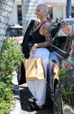 AMBER ROSE Bumps into Jon Lovitz During a Coffee Run in Los Angeles 07/21/2026