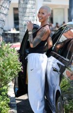 AMBER ROSE Bumps into Jon Lovitz During a Coffee Run in Los Angeles 07/21/2026