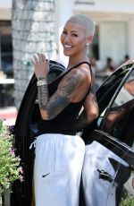 AMBER ROSE Bumps into Jon Lovitz During a Coffee Run in Los Angeles 07/21/2026