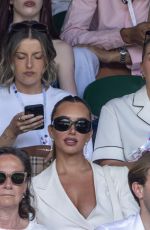 ANASTASIA KARANIKOLAOU at Tennis Championships Wimbledon in London 07/07/2026