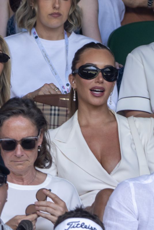 ANASTASIA KARANIKOLAOU at Tennis Championships Wimbledon in London 07/07/2026
