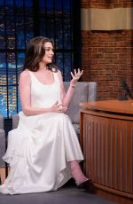 ANNE HATHAWAY at Late Night with Seth Meyers 07/13/2026