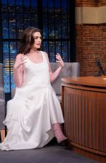 ANNE HATHAWAY at Late Night with Seth Meyers 07/13/2026