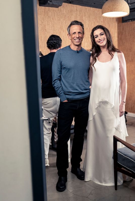 ANNE HATHAWAY at Late Night with Seth Meyers 07/13/2026