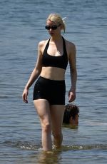 ANYA TAYLOR-JOY and Malcolm McRae Share a Romantic Veach Day in Key Biscayne 07/24/2026